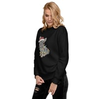 Image 4 of Frenchie Xmas Lights Crewneck