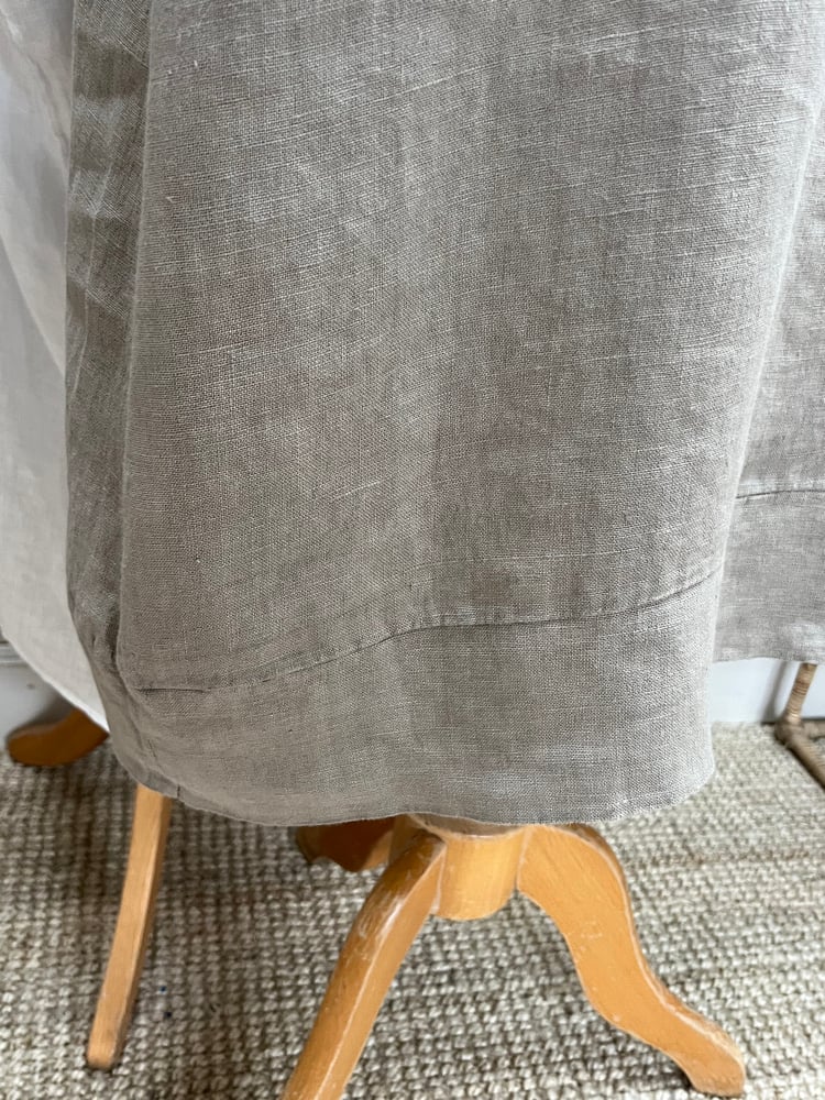 Image of Robe En Lin Gaïa II Taupe 