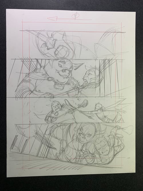 Image of MONKEY PRINCE #2 - pg04 original art