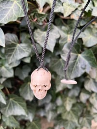 Image 4 of Fallow antler Skull pendant 