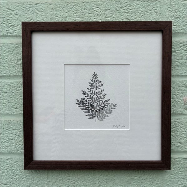 Image of £50 originals - Royal Fern , pointillism