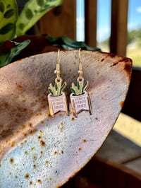 Crazy Plant Lady Earrings