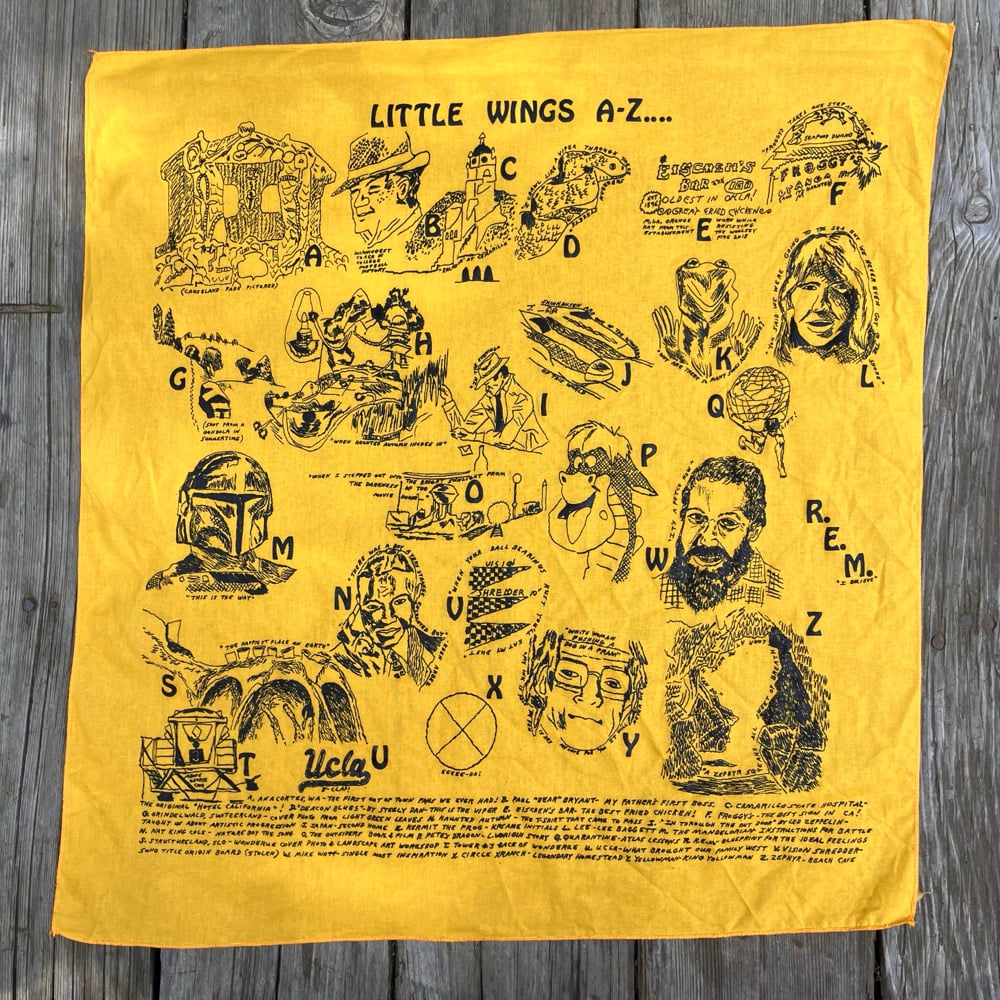 Image of Haunted Autumn / Charlie Brown Themed LW A-Z bandana