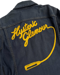 Image 4 of Hysteric Glamour Chain Stitched Denim WMNS Jacket - S