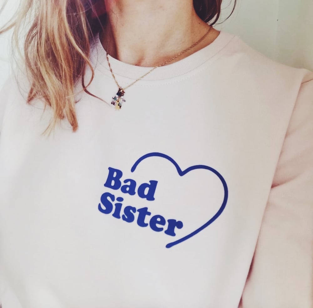 Image of Sweat Bad Sister Rose PÃ¢le