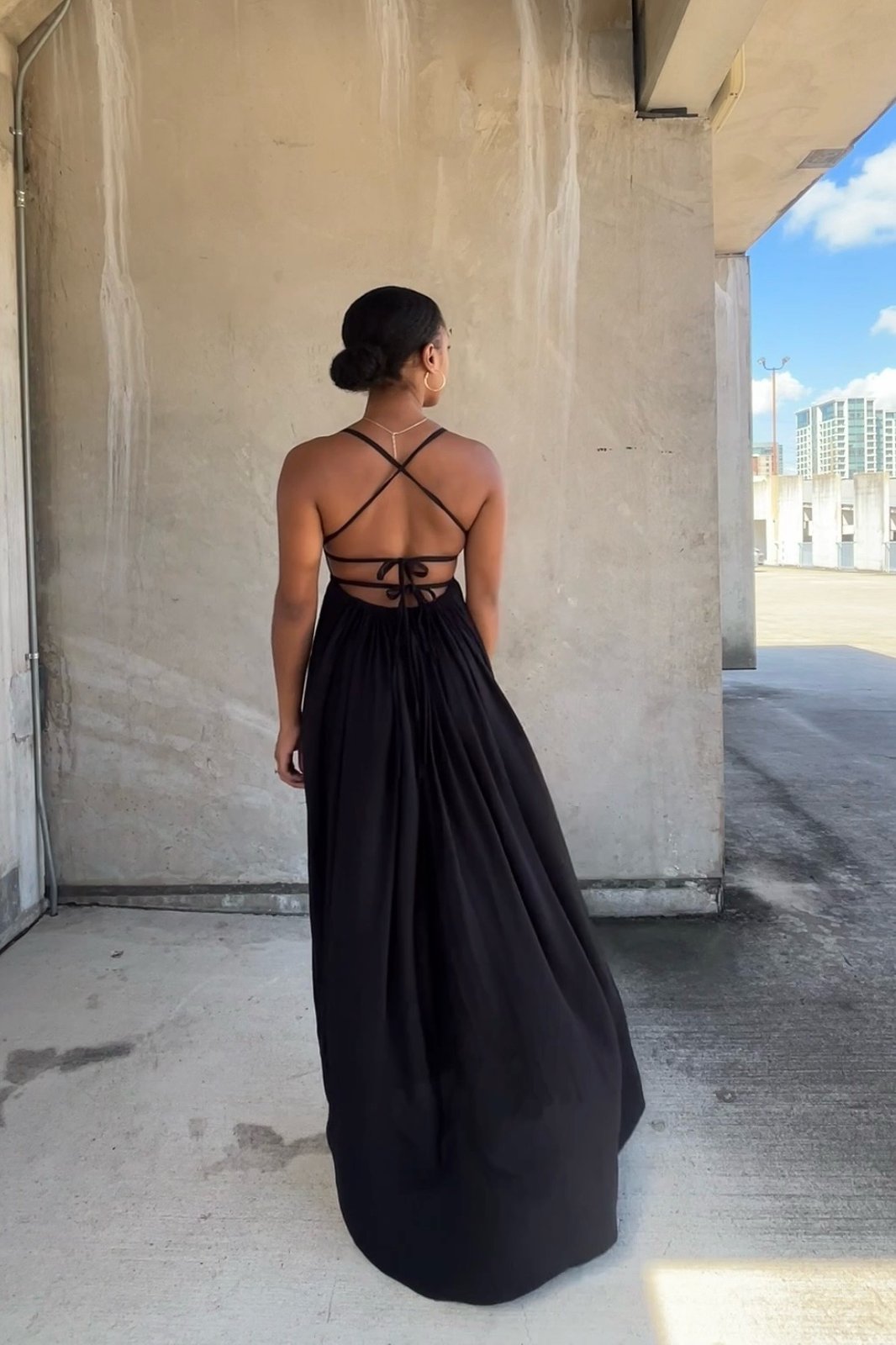 YARA MAXI | BLACK | BÉYU
