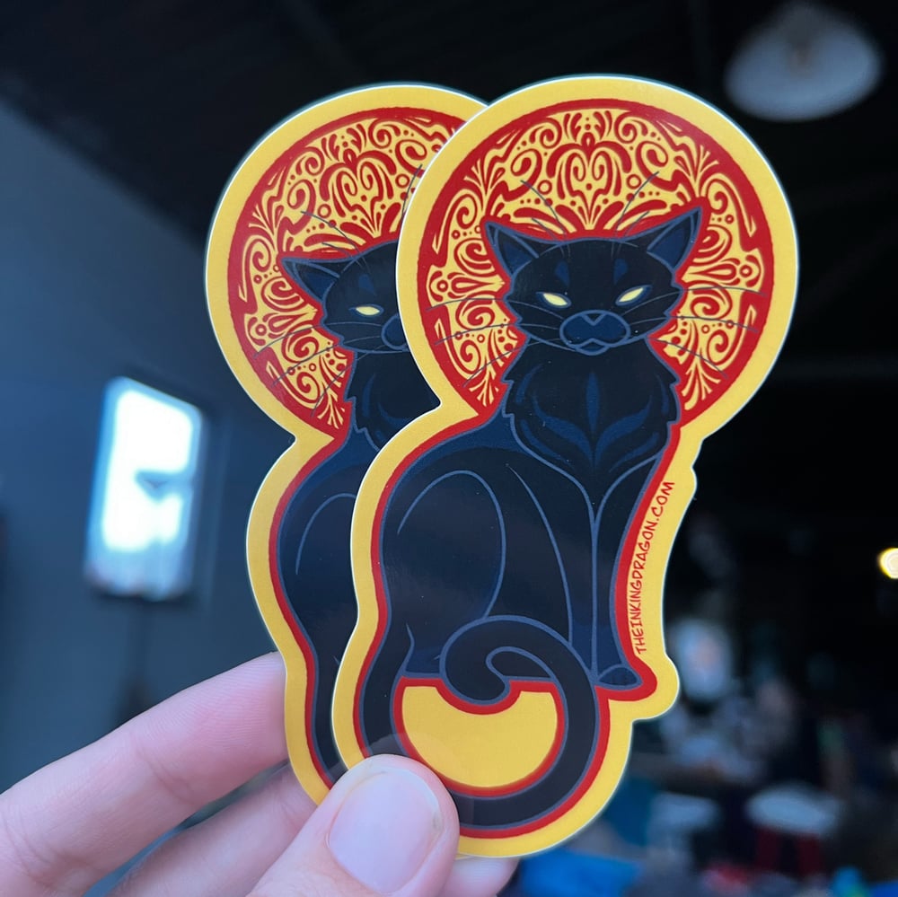 Image of Le Chat Noir - Stickers 2pk