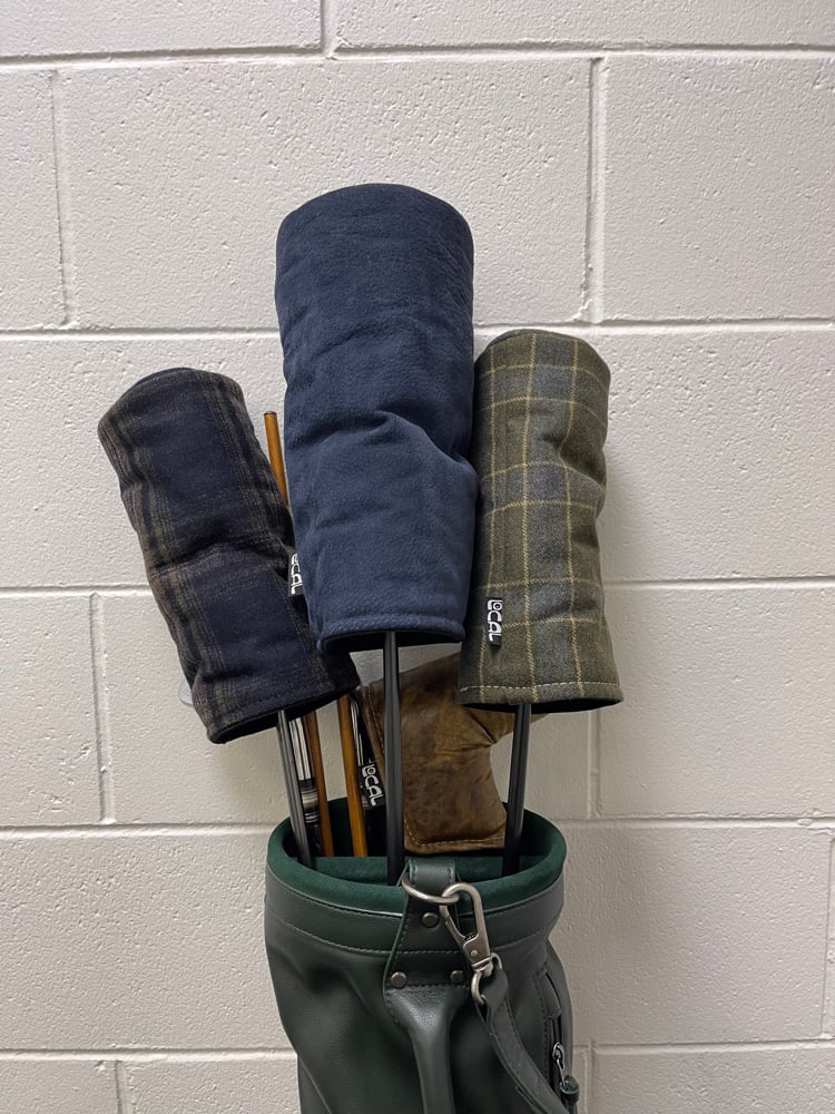 Forest Green Wool Head Cover