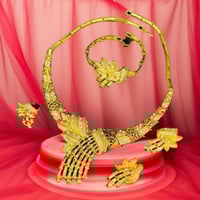 Image 4 of LuxeGold Elegance Jewelry Set
