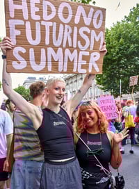 Image 2 of 🦪Hedonist Embroidered Vest🦪READY TO SHIP