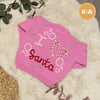 1-2 years - I love Santa hand knitted cardigan 
