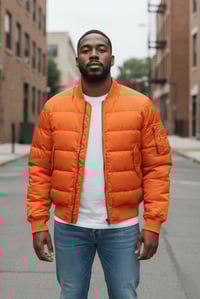 Image 3 of Bomber Doudoune Orange 