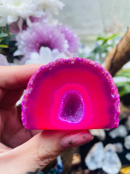 Image of Free standing gate geode 