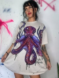 Image 3 of “OCTOBABY” CUSTOM PAINTED T-SHIRT 2XL