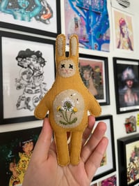 Image 1 of Little guy - Yellow plush bunny
