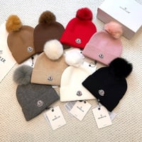 Image 1 of Monclėr Beanie with Puff