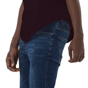 Image of Men's Curved Hem T-Shirt