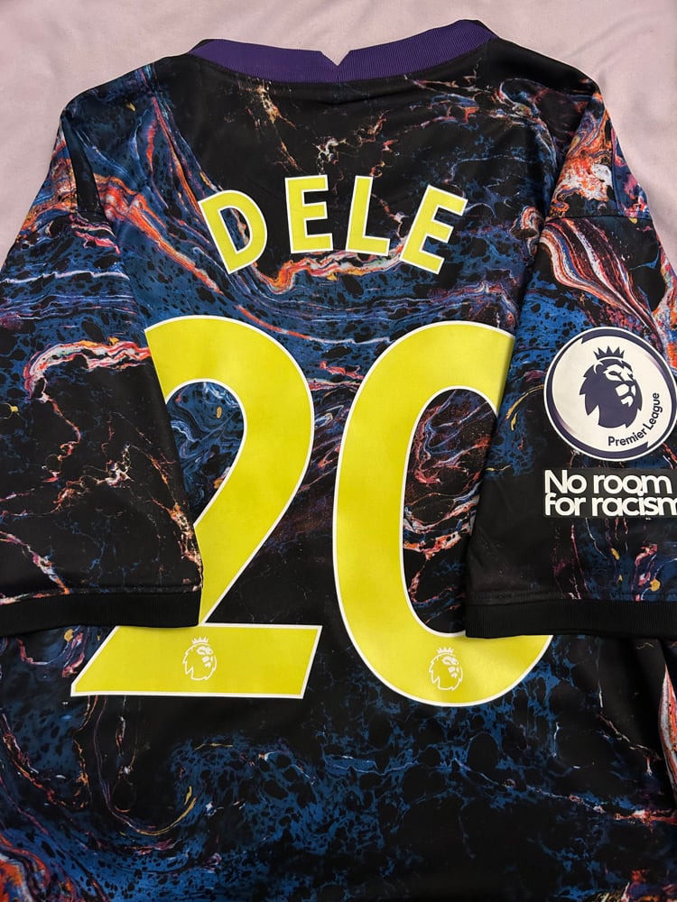 Image of Tottenham Hotspur “DELE 20” 2021/22 Away Shirt + patches (XL)
