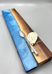 Image 2 of Lake Michigan Blues Charcuterie Board- Mike Milarch