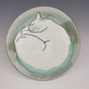 Kitty Plate: Tri Color