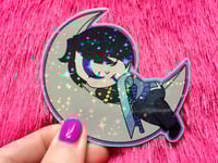 Image 5 of Sleepy Aphelios Glitter Charm and Stickers