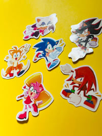Image 2 of Sonic and Friends Stickers