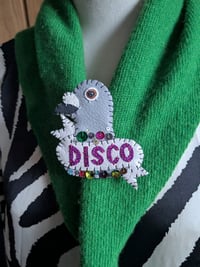 Image 1 of Disco Pigeon Brooch