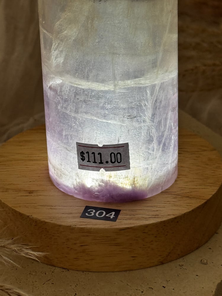 Image of Rainbow Fluorite Lamp 