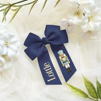 Image 1 of Christmas Bows- Navy