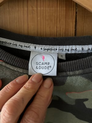 Scamp and Dude cargo jumper - size small 