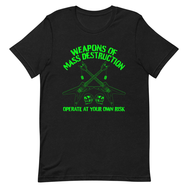 Weapons Of Mass Destruction DFH Guitars T-Shirt