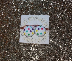 Image of 3pk Button Earrings