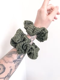 Image 2 of Fall Flannel Scrunchies