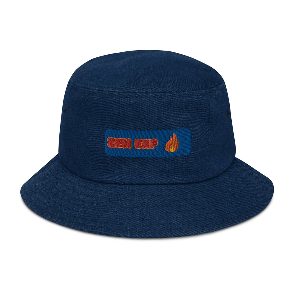 ZEN EXP - Flaming Denim bucket hat