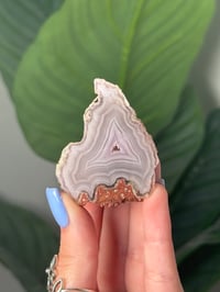 BABY BLUE LAGUNA AGATE WITH PARALAX