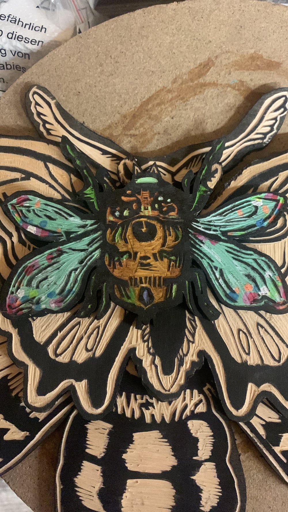 Beetle Carving