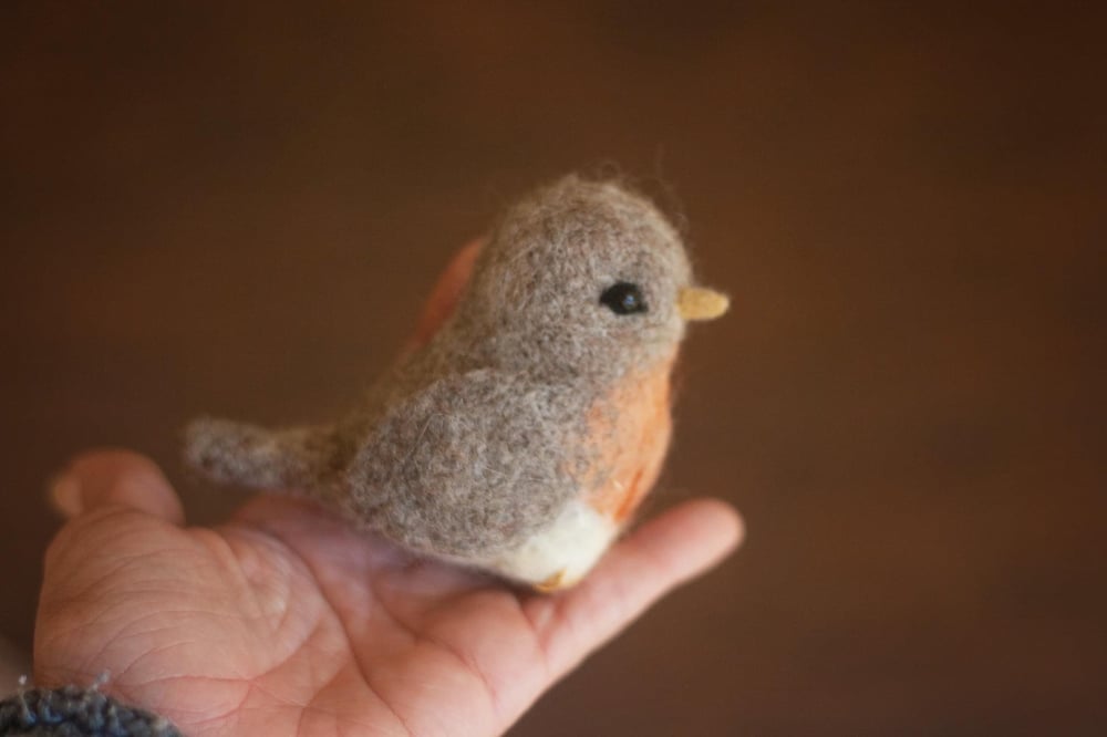 Image of Preorder Felted Robin