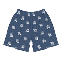 Image 1 of 5K All-Over Print Unisex Shorts (NAVY)