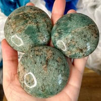 Amazonite Round Palm Stone (12B)