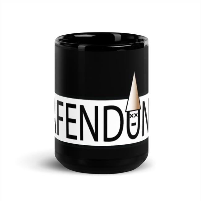 OAFENDUNCE-Official Black Glossy Mug