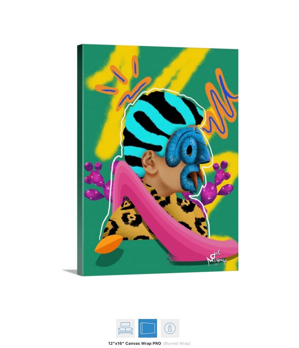 Image of Espíritu de un Dios - Canvas Wrap Pro