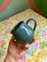 Image 2 of teal teacup