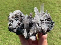 Image 6 of Specularite Quartz Points Cluster #1788
