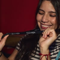 Image 8 of Too High Lanyard (Black)