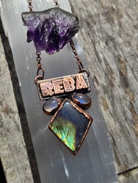 Image 2 of Electroformed Reba necklace