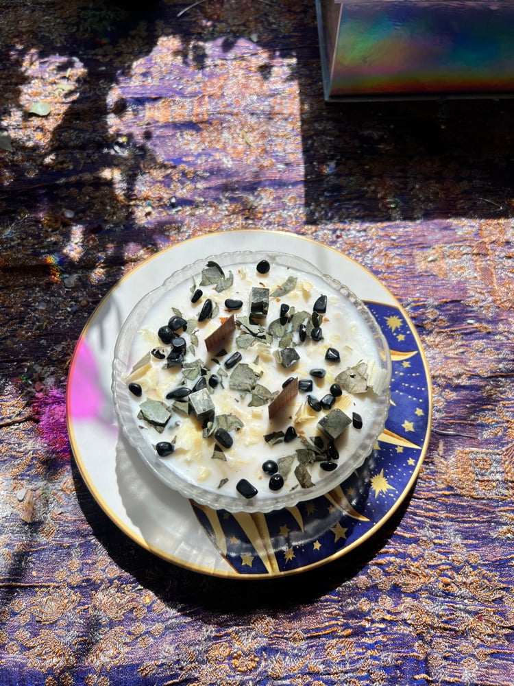 Image of Golden Veil Intention Candle đ¯ī¸â¨