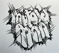 Image 1 of “Slashed” Mutoid Man logo