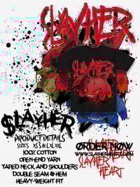 Image 1 of Red Slayher World Tee (Black) 