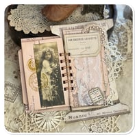 Image 5 of Junk Journal lace samples spool book