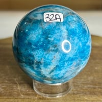 Image 1 of Blue Apatite Sphere (32A)